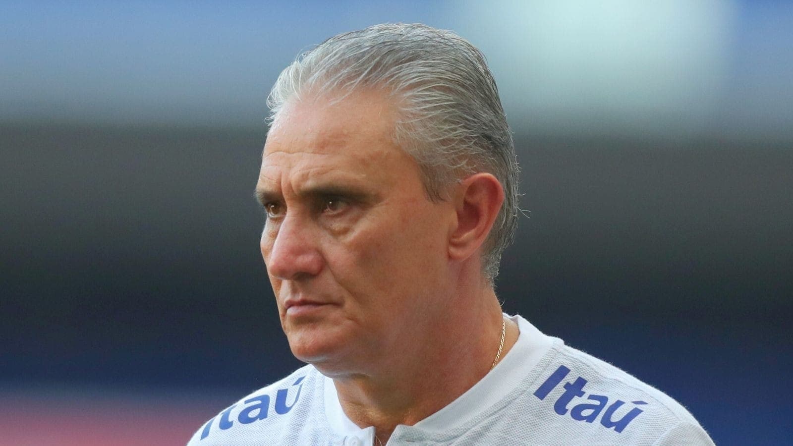 Tite em sua passagem como técnico da Seleção Brasileira