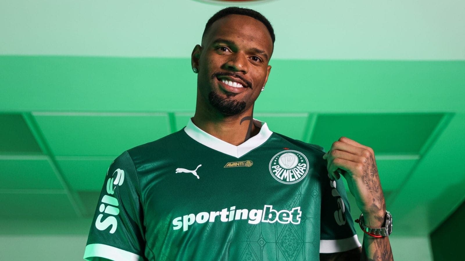 Carlos Miguel, novo reforço do Palmeiras