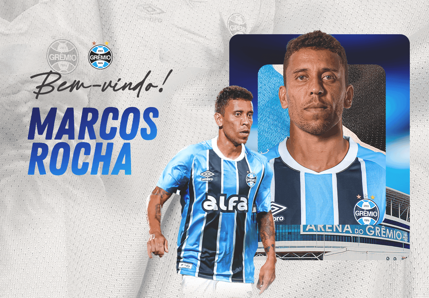 Marcos Rocha reforça o Grêmio