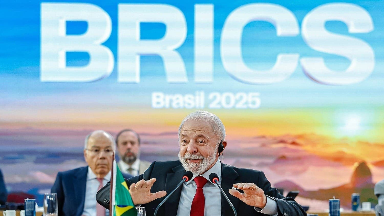 Lula durante cúpula do Brics no Rio de Janeiro 