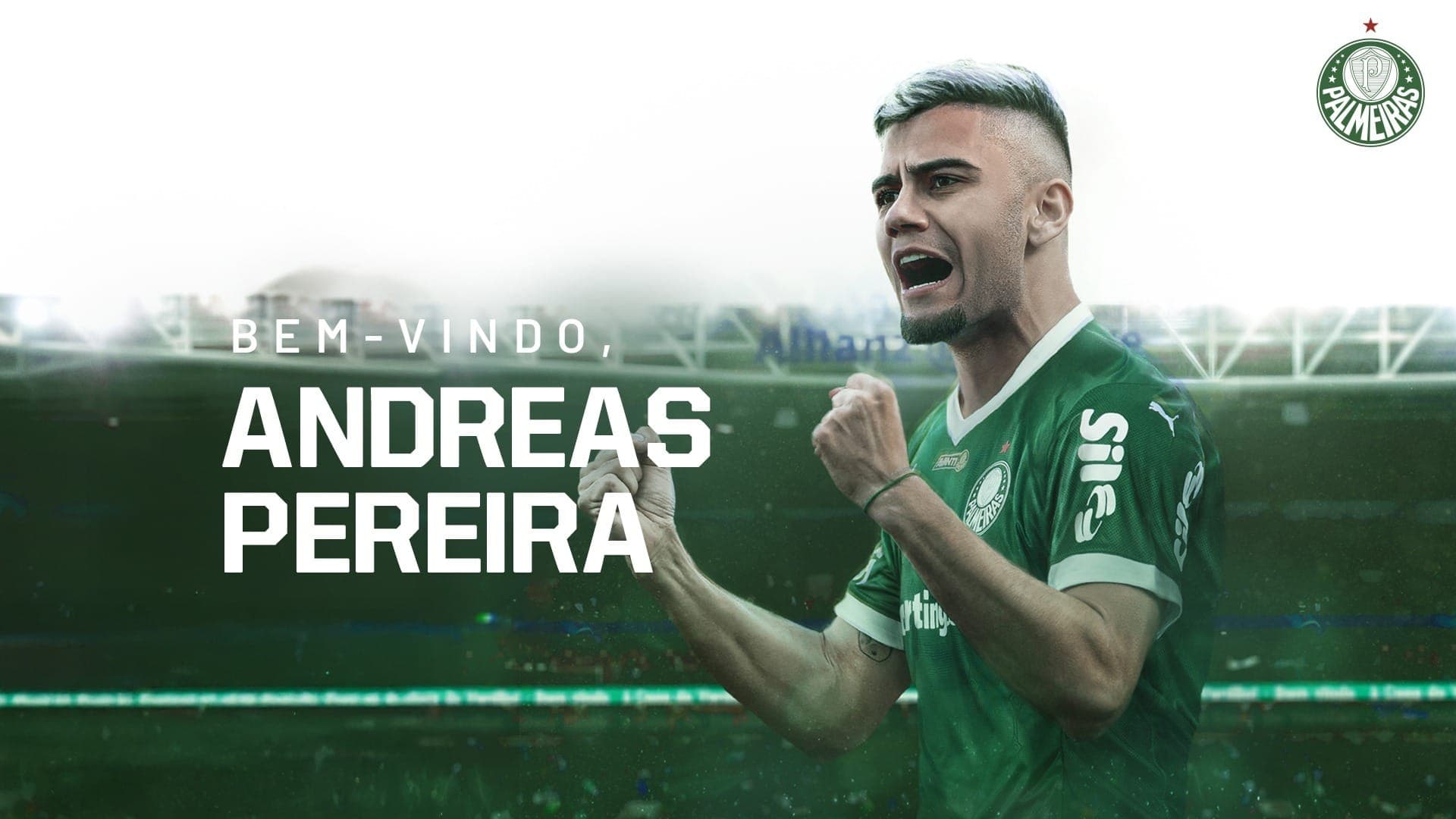 Andreas Pereira reforça o Palmeiras