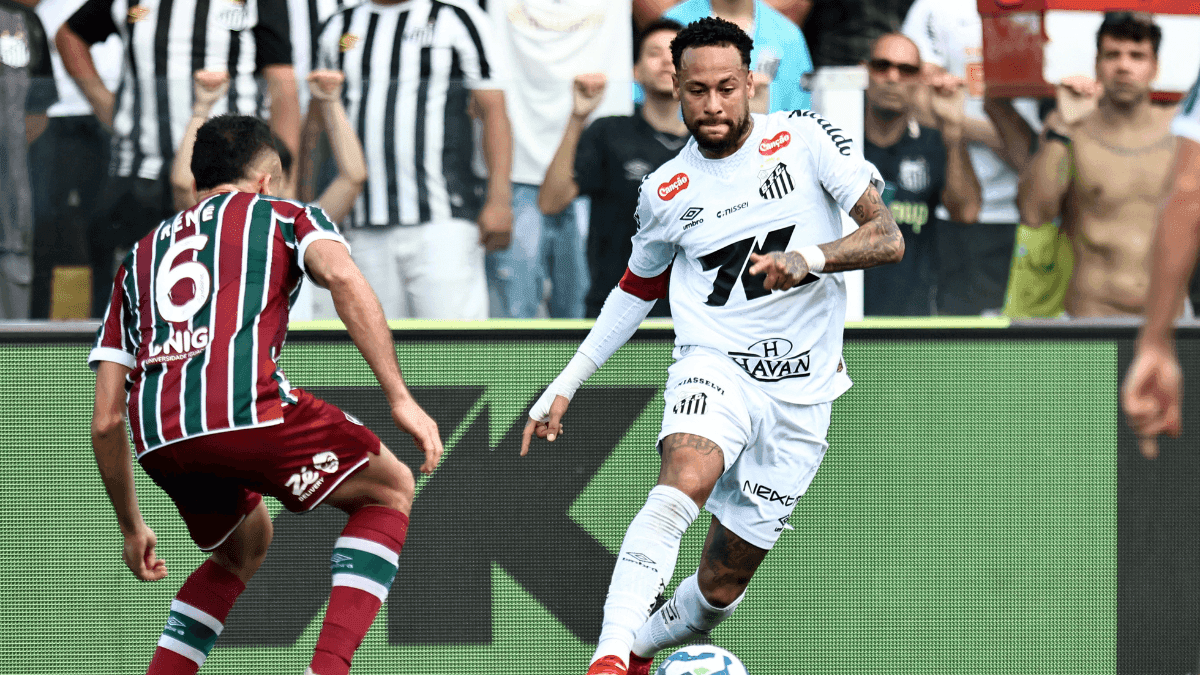 Santos e Fluminense não saem do 0 a 0