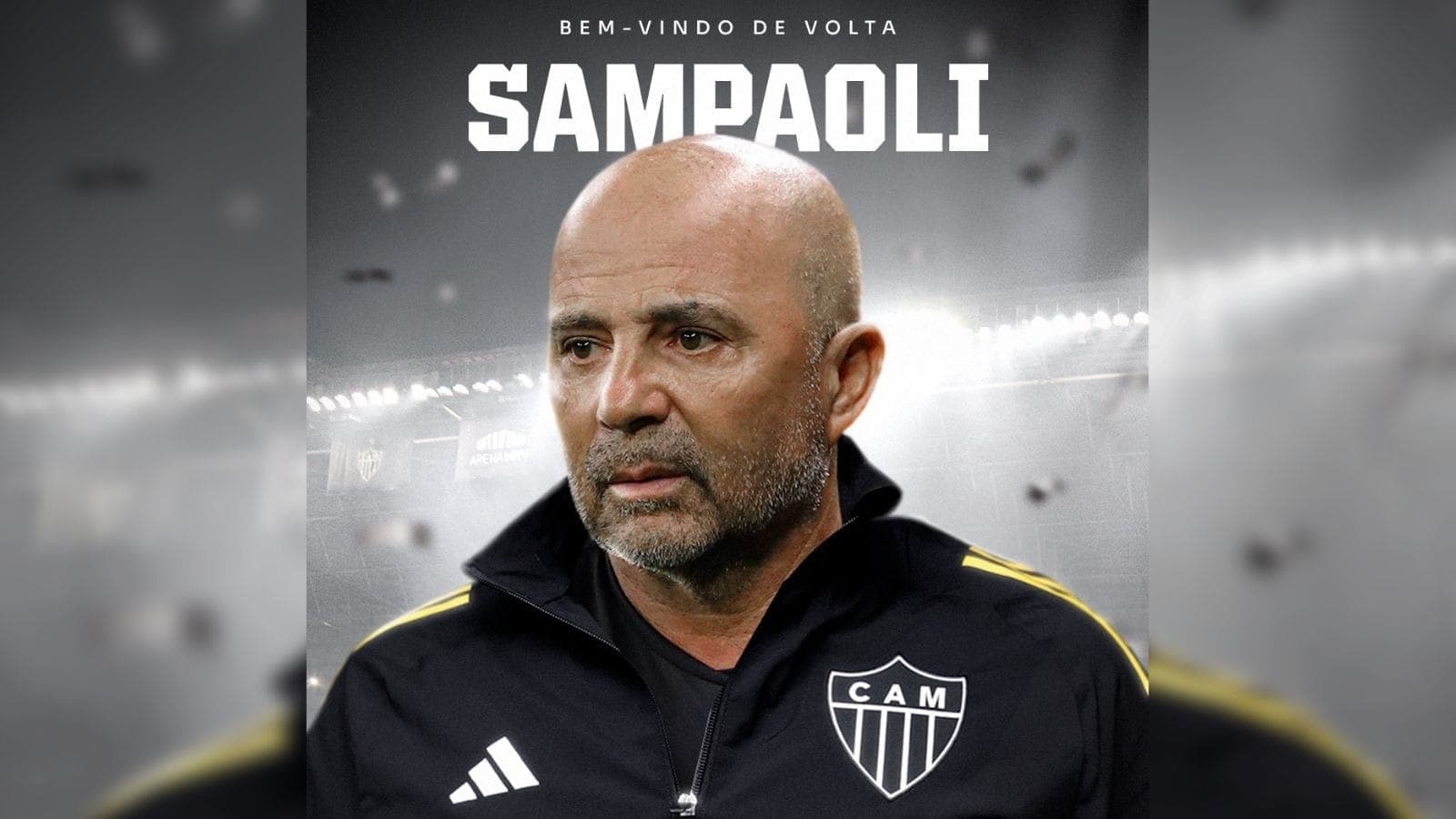 Jorge Sampaoli é o novo técnico do Alético-MG
