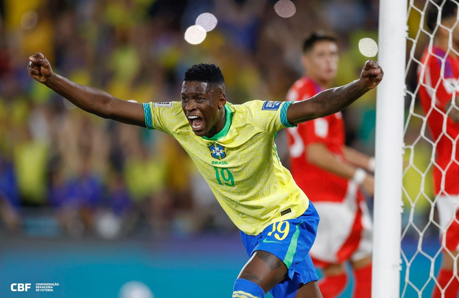Luiz Henrique, atacante da seleção brasileira