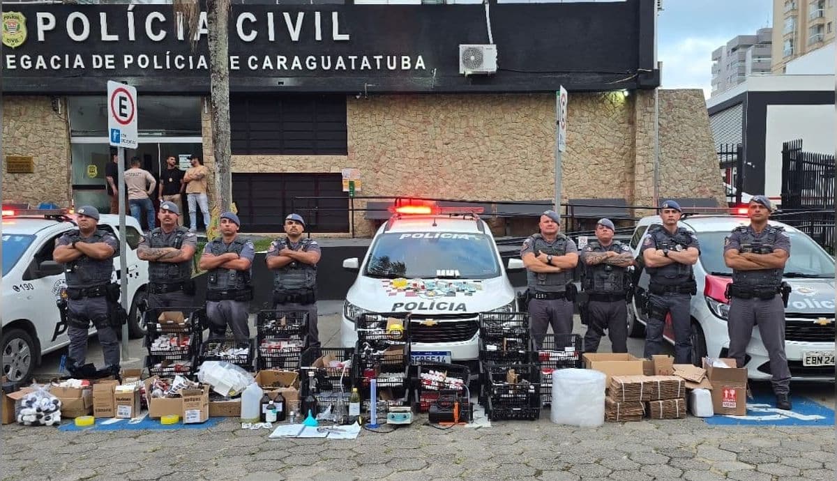 Anabolizantes foram apreendidos