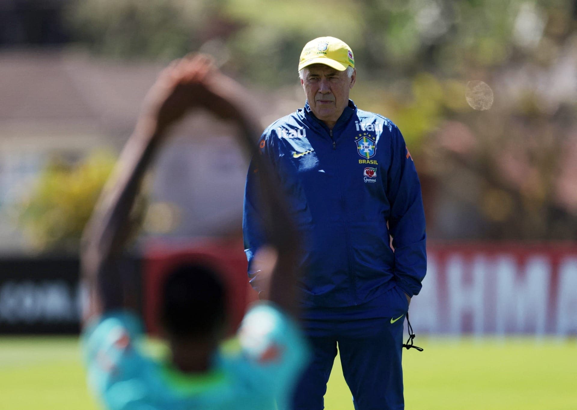 Carlo Ancelotti, técnico da Seleção Brasileira