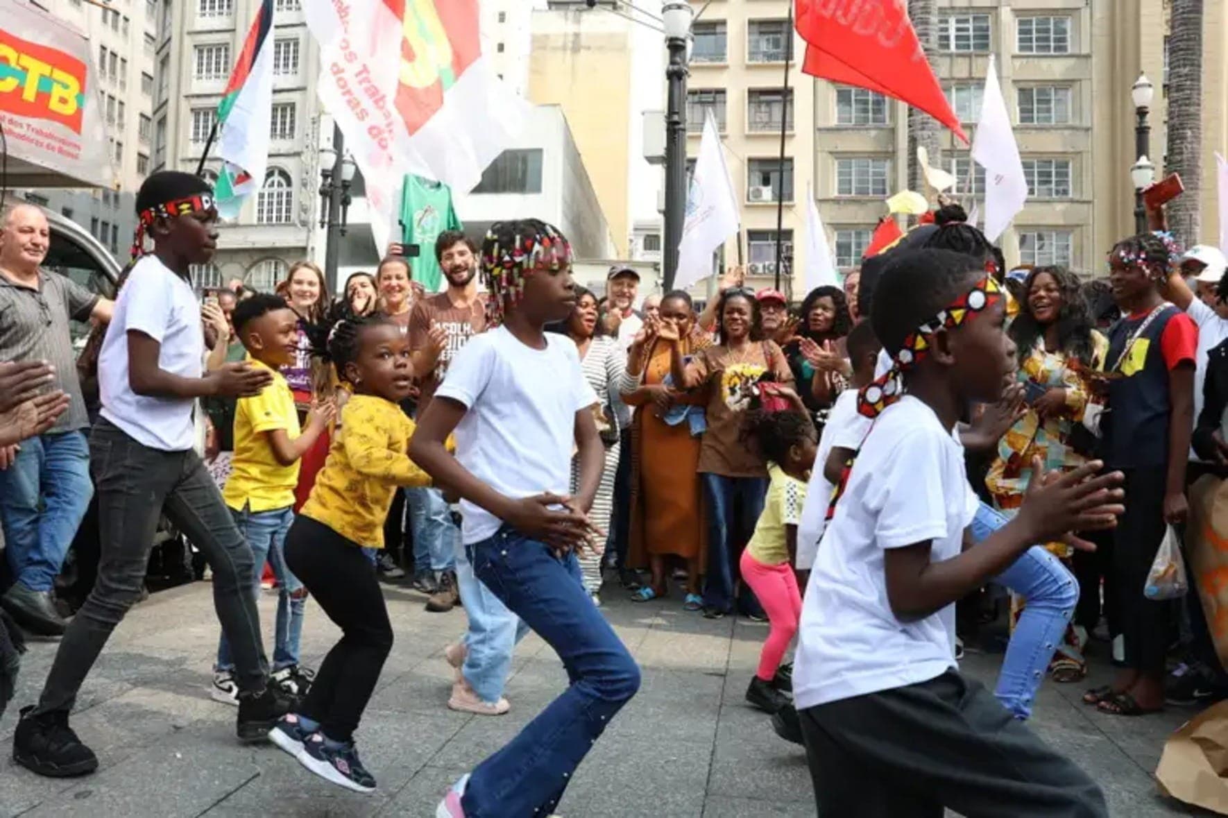 Movimento Grito dos Excluídos em São Paulo