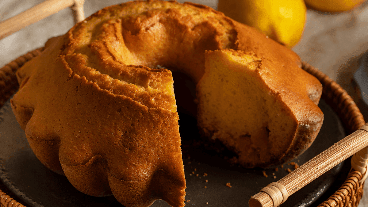 Bolo de maçã