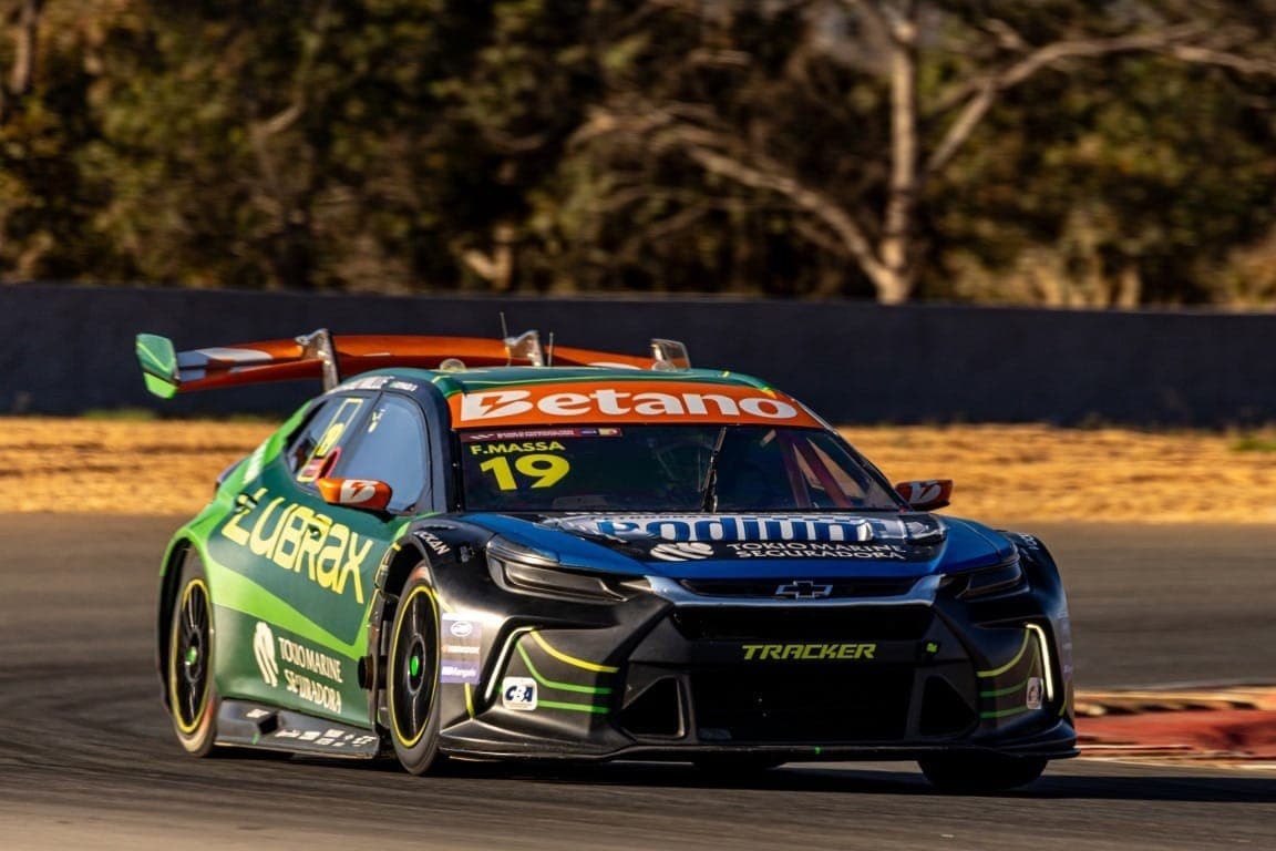 Felipe Massa em corrida da Stock Car