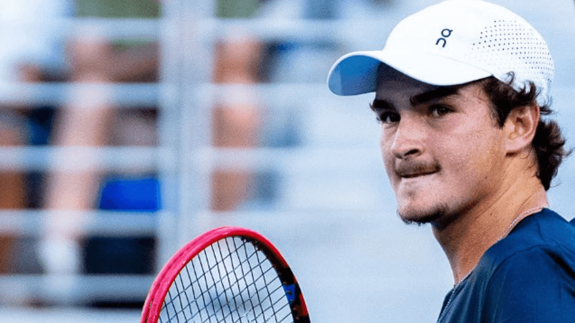 João Fonseca, no ano passado, na Copa Davis