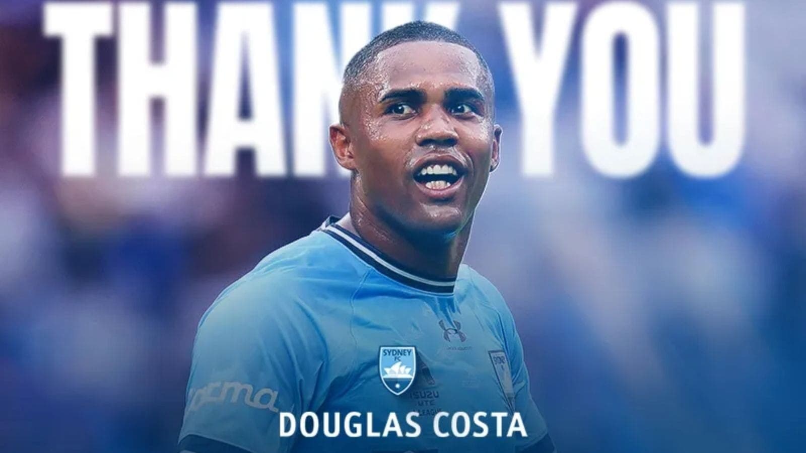 Douglas Costa deixa o Sydney FC