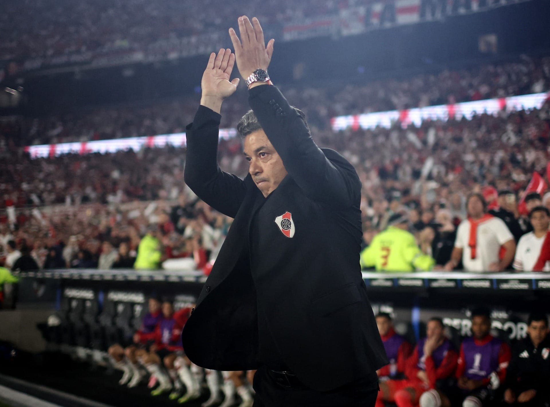 Marcelo Gallardo, técnico do River Plate