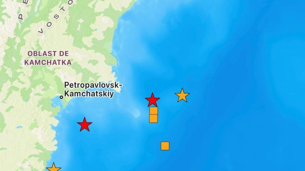 Terremoto na Rússia