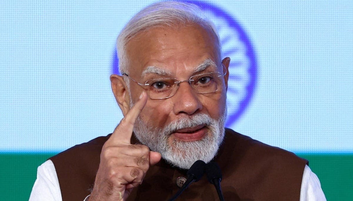 O primeiro-ministro da Índia, Narendra Modi