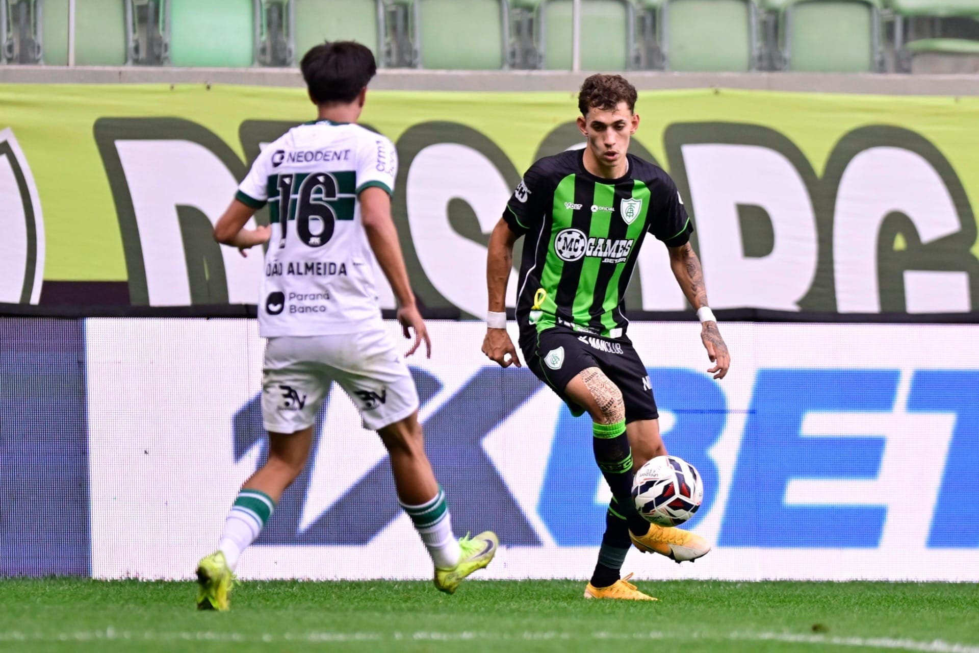 Coritiba perde para o América MG em Minas 