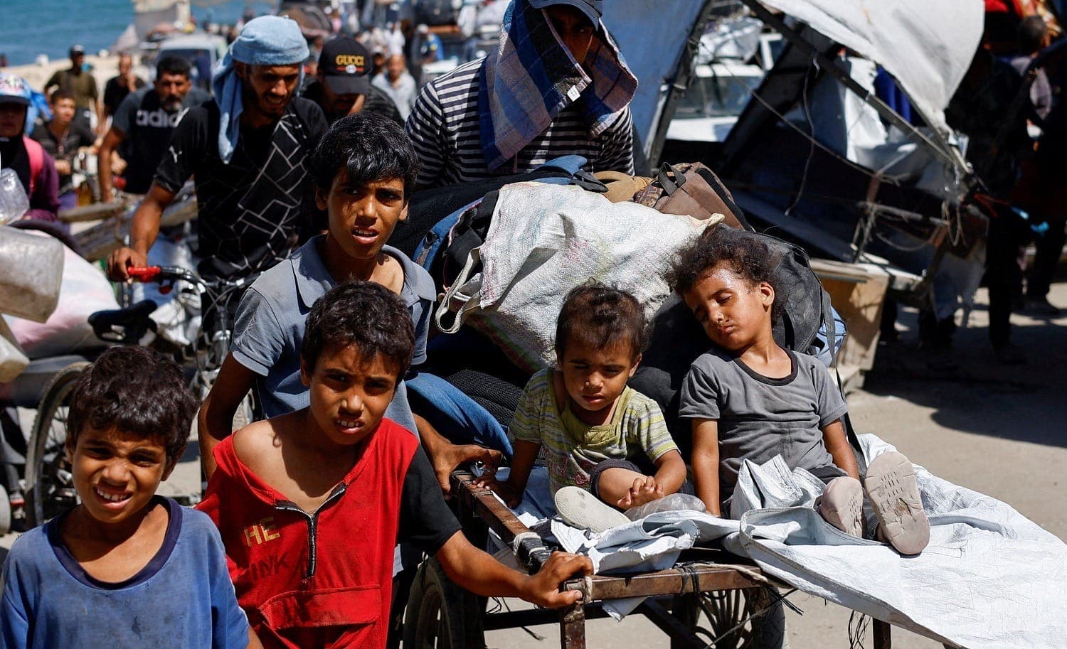 Guerra em Gaza mata milhares de crianças