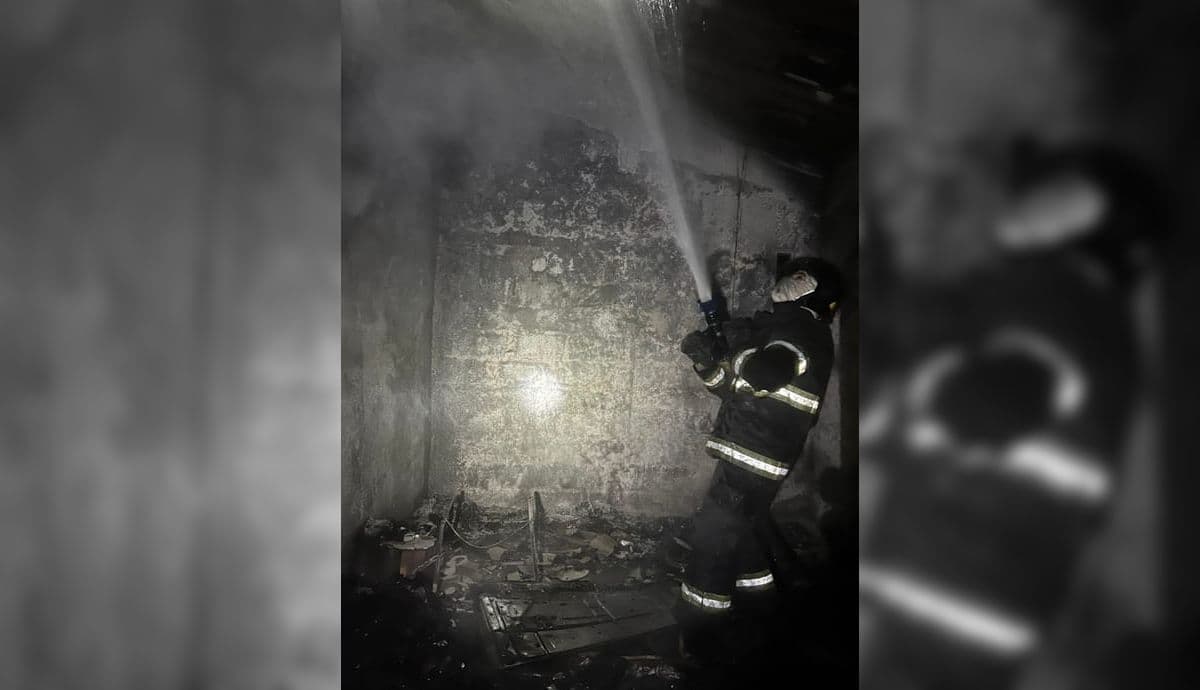Incêndio residência