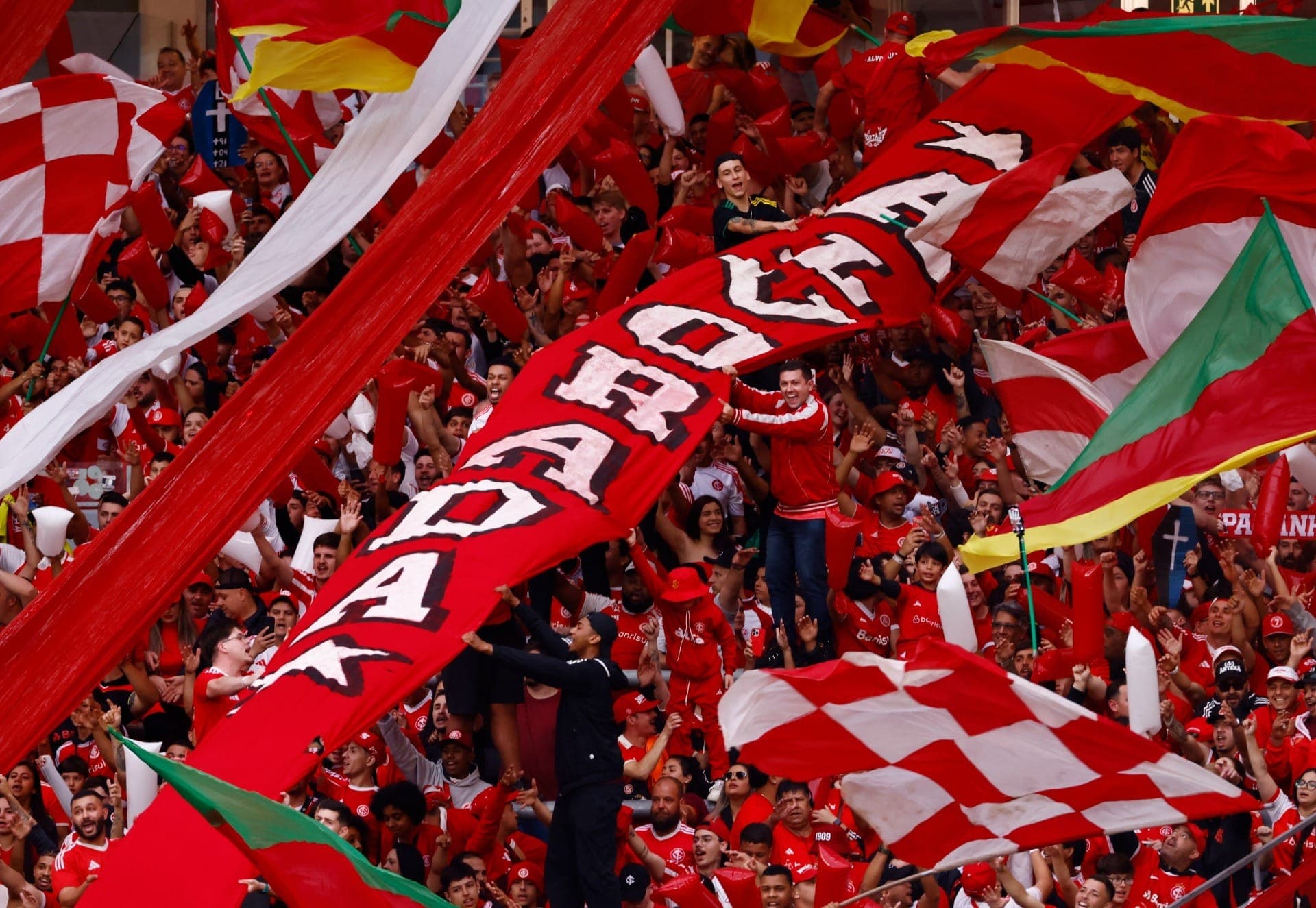 Torcida do Internacional no Beira-Rio