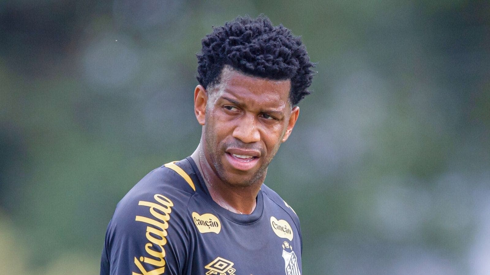 Gil durante passagem pelo Santos