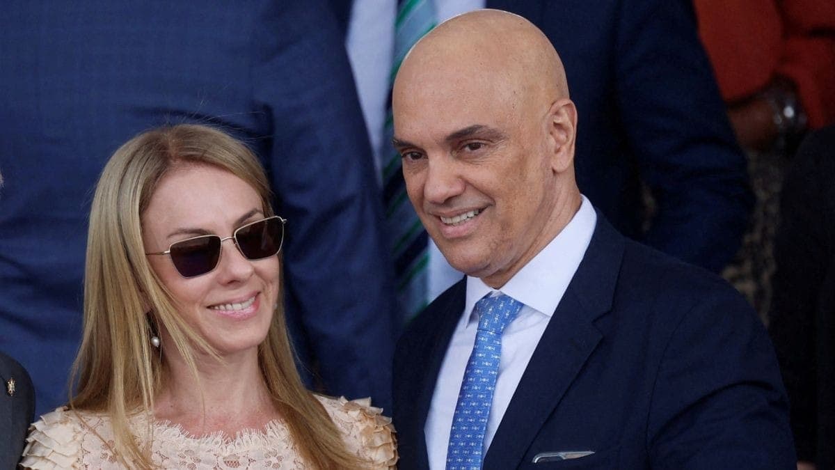 Viviane e Alexandre de Moraes