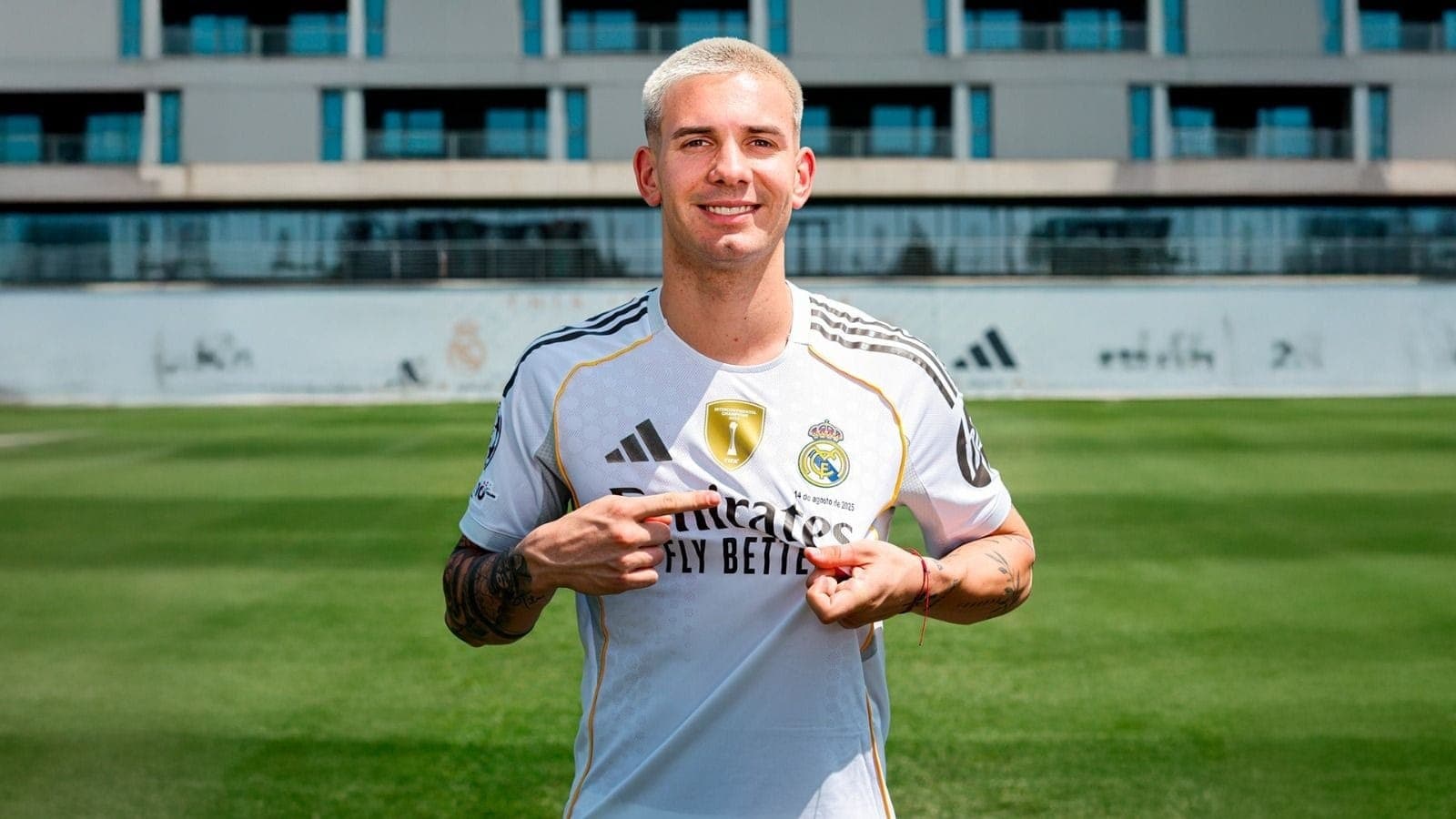Franco Mastantuono, atacante do Real Madrid