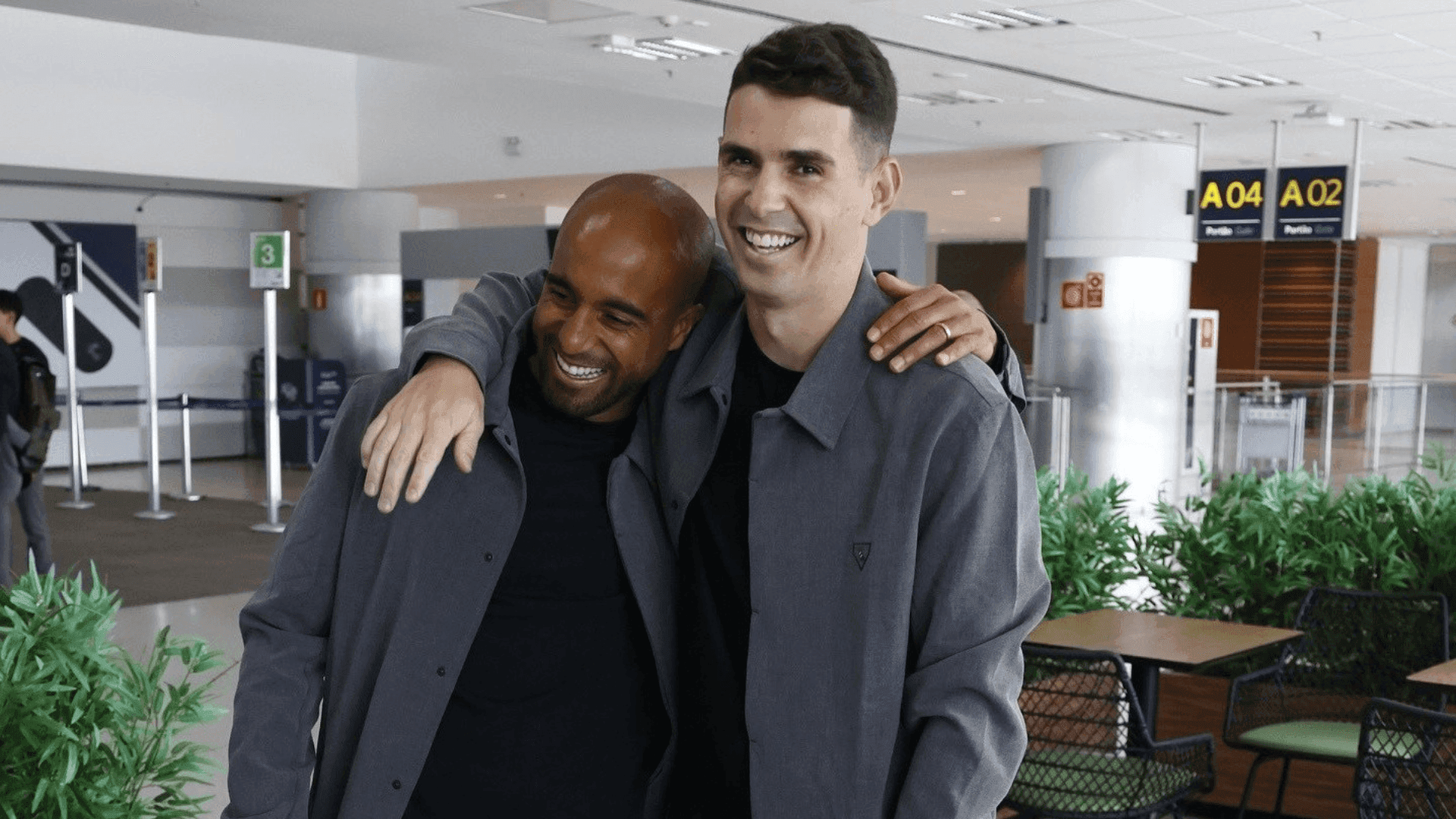 Lucas Moura e Oscar