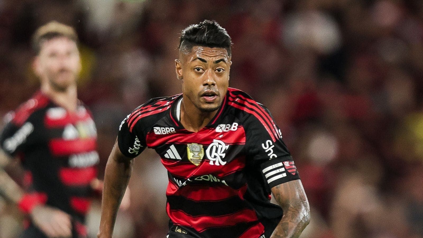 Bruno Henrique, atacante do Flamengo