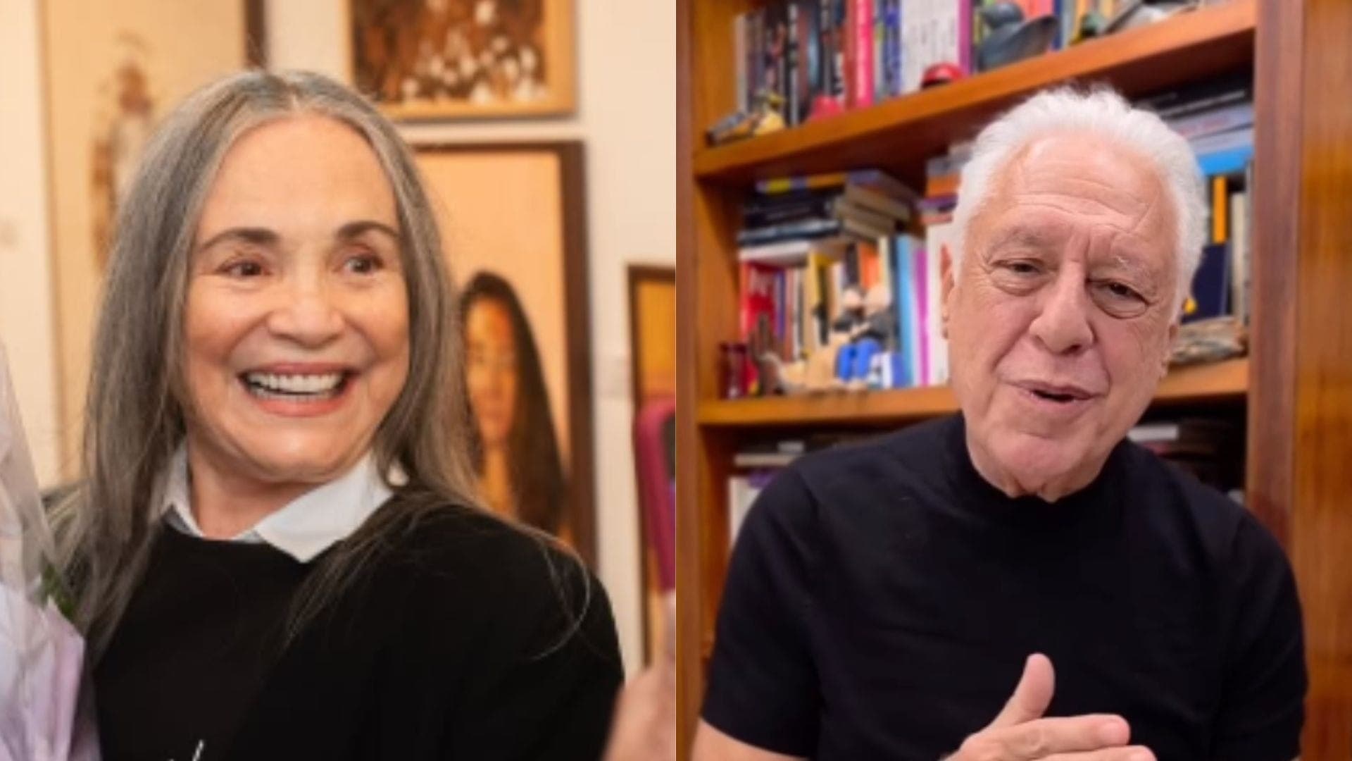 Regina Duarte e Antônio Fagundes