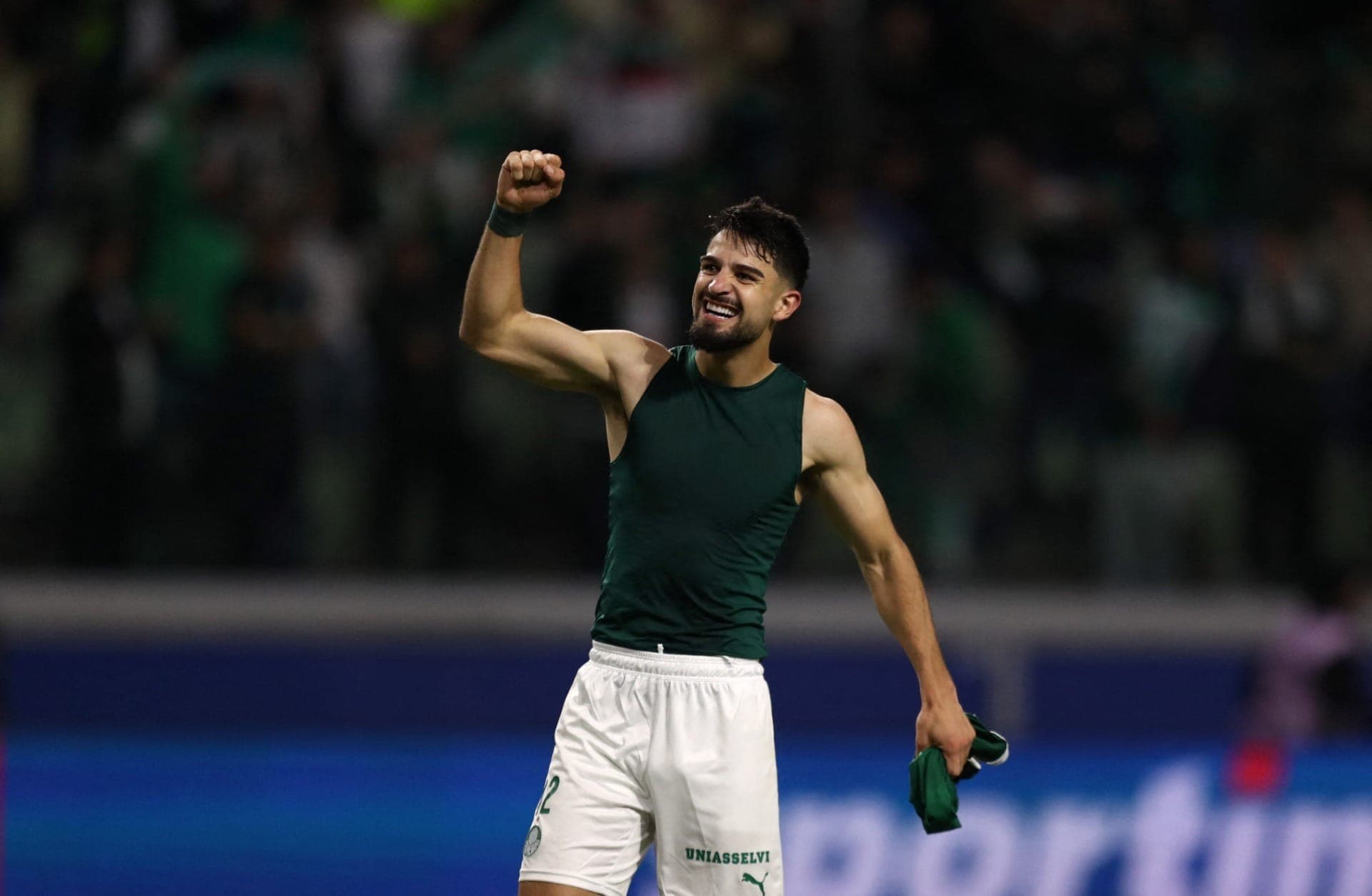 Flaco López, atleta do Palmeiras.