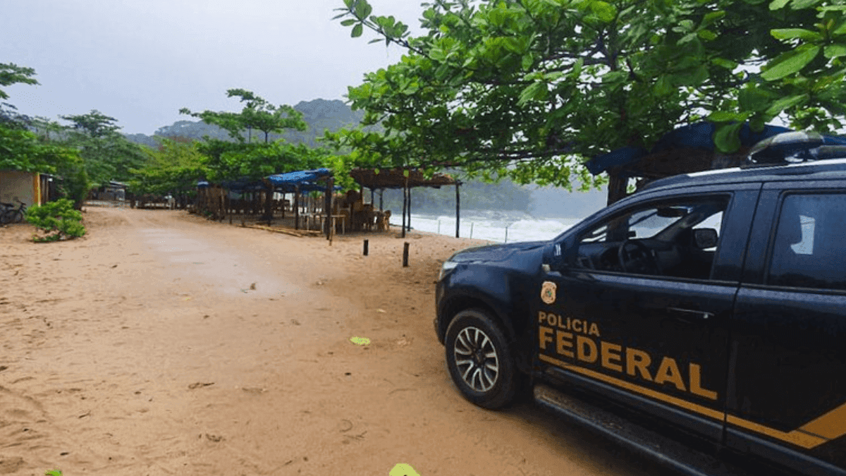 Polícia Federal combate crimes ambientais em Ubatuba no Litoral Norte de SP