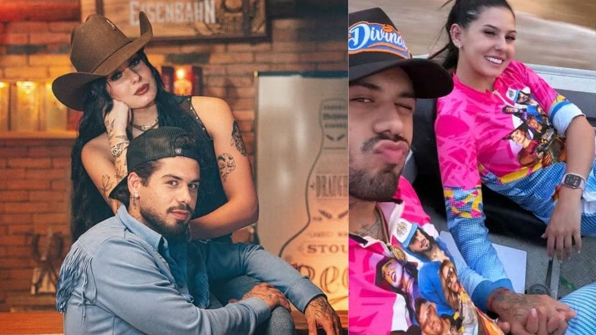 Ana Castela e Zé Felipe 