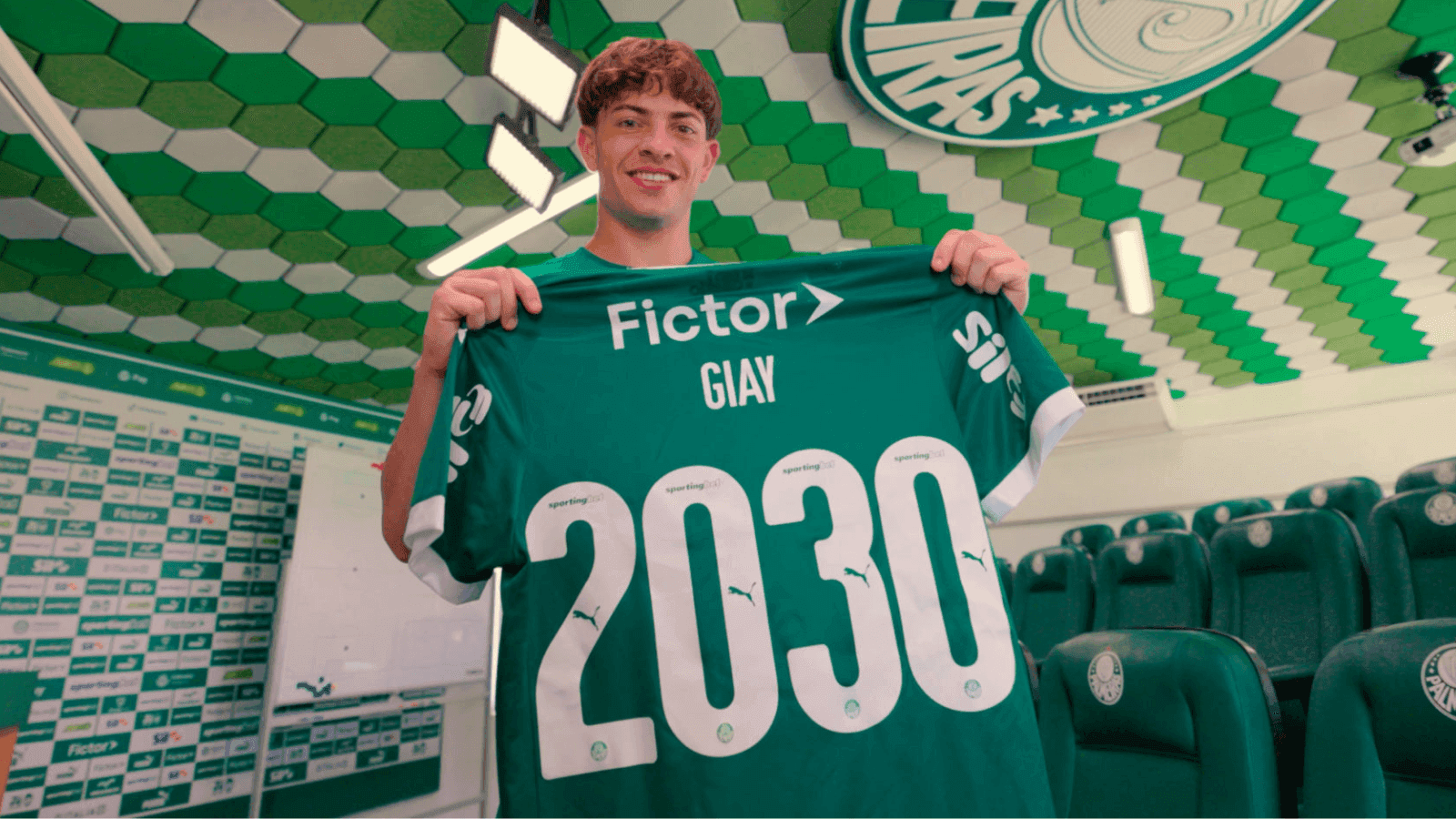 Palmeiras renova com Agustín Giay