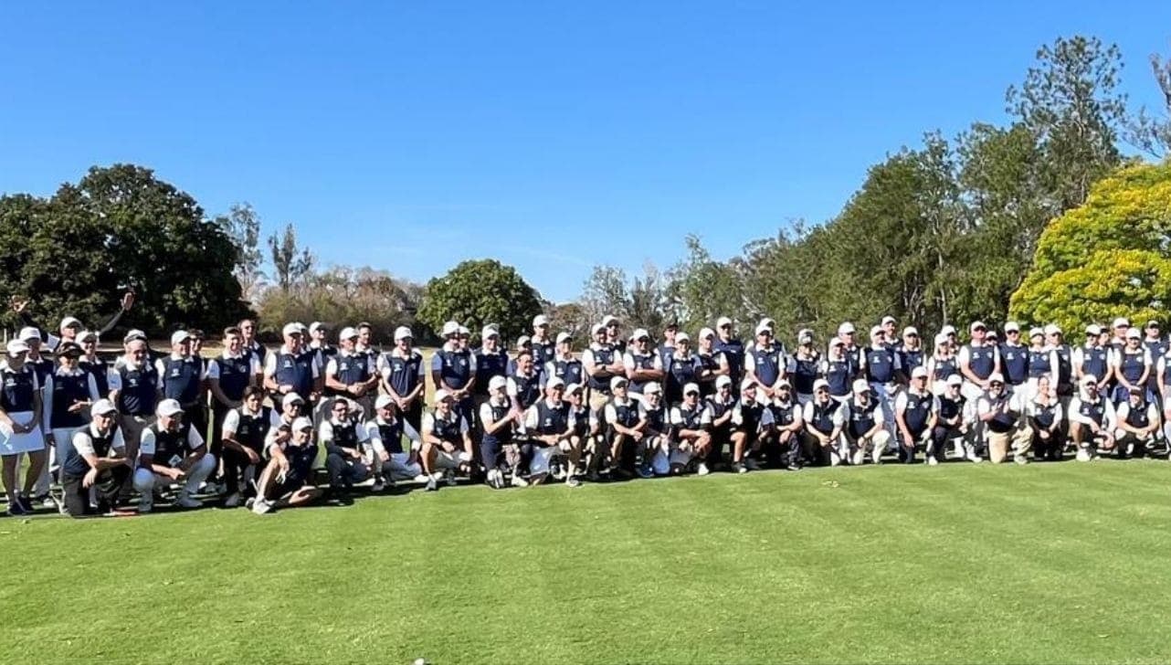 Todos reunidos antes dos jogos