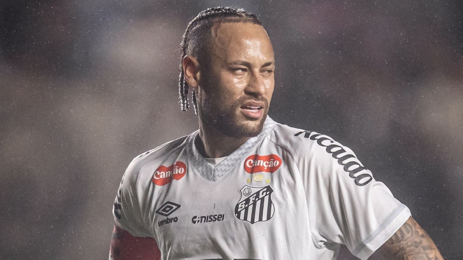 Neymar, atacante do Santos
