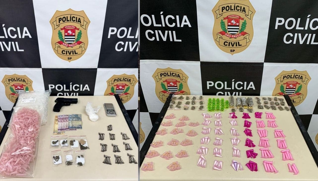 Drogas apreendidas