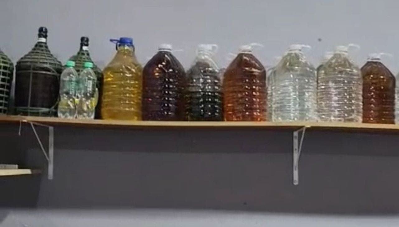 Maneira em que as bebidas estavam armazenadas 