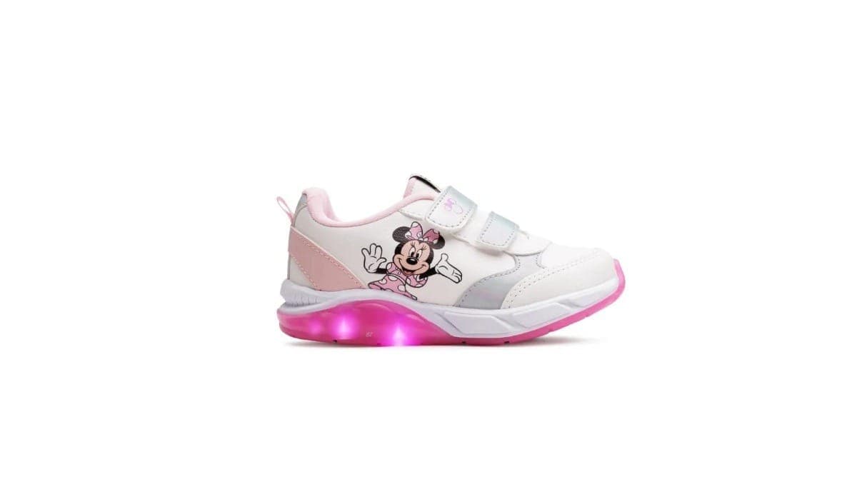 Tênis Disney Casual Minnie Lights Infantil