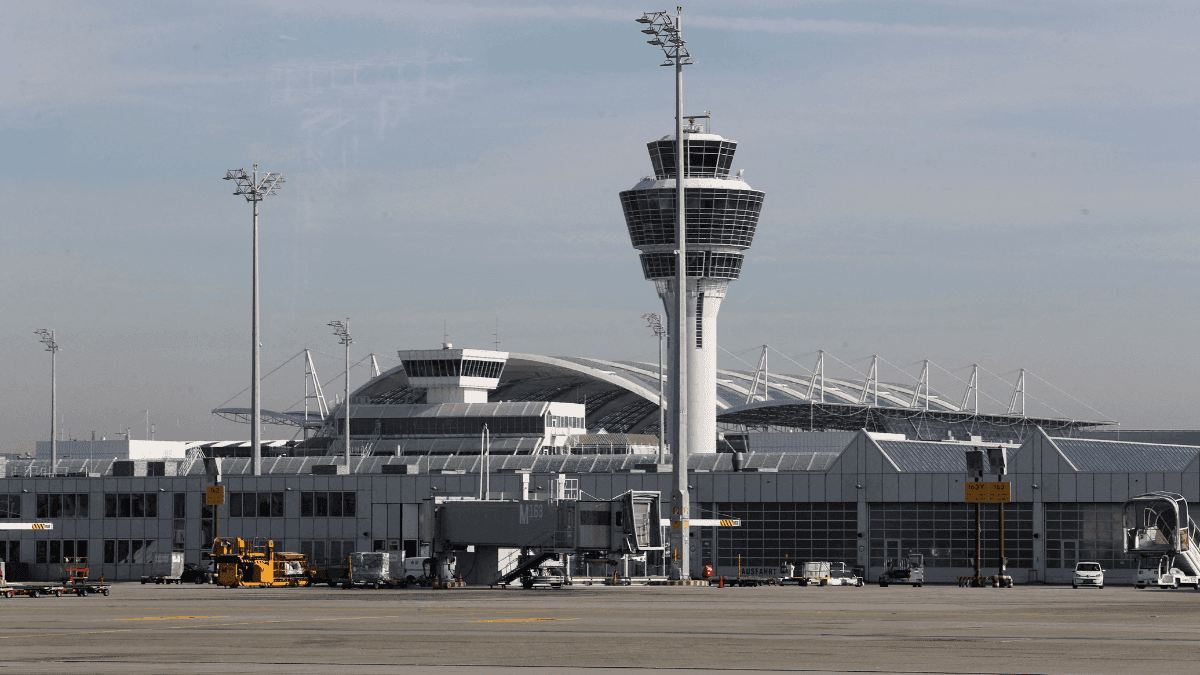 Aeroporto Internacional de Munique, na Alemanha