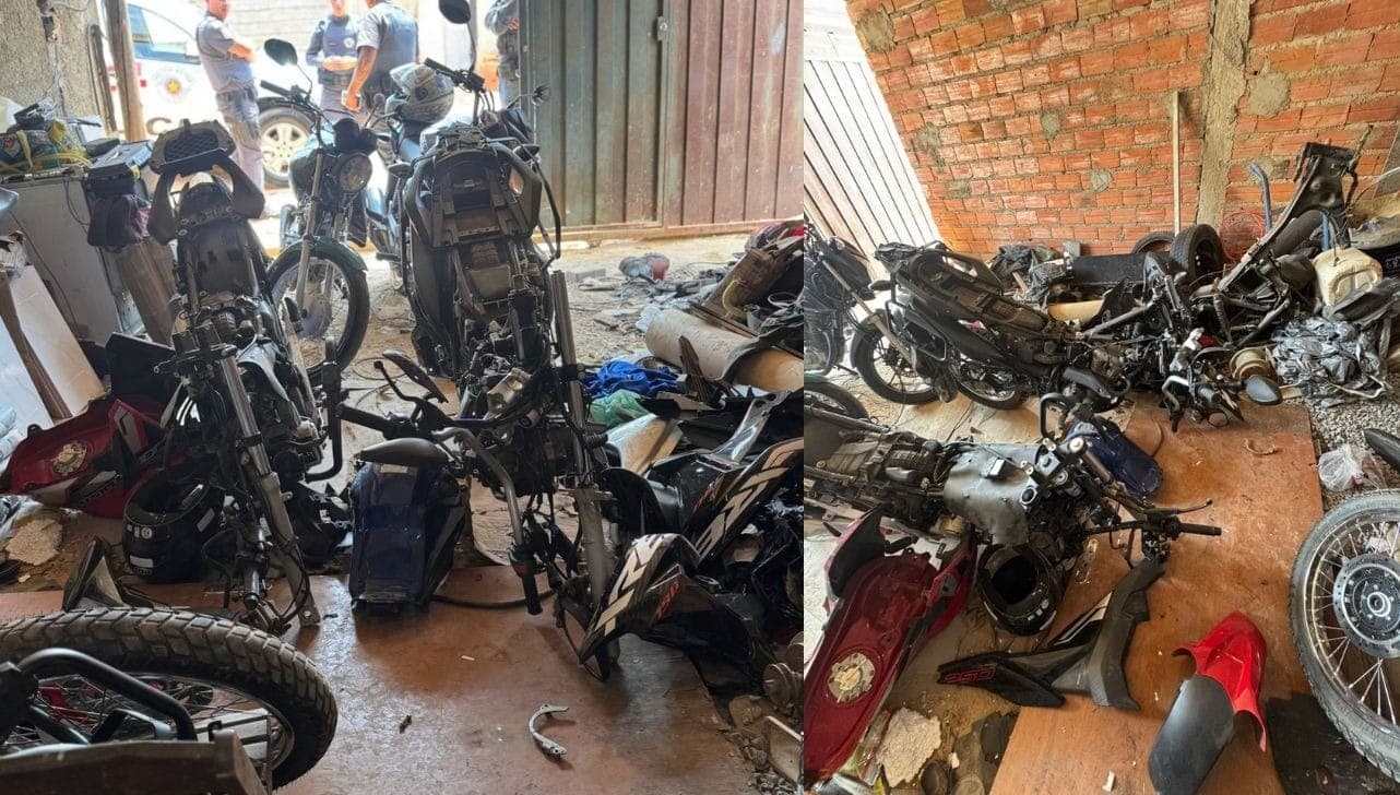 Motos foram localizadas nesta sexta-feira