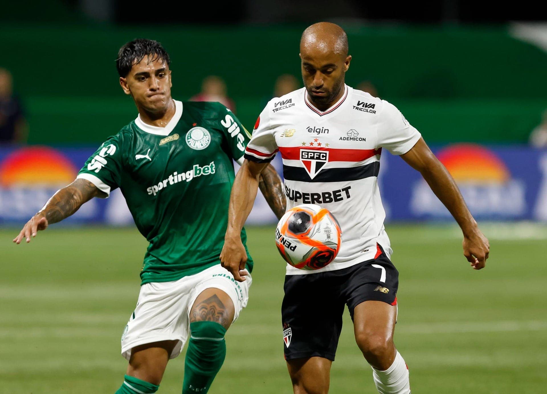 Palmeiras e São Paulo