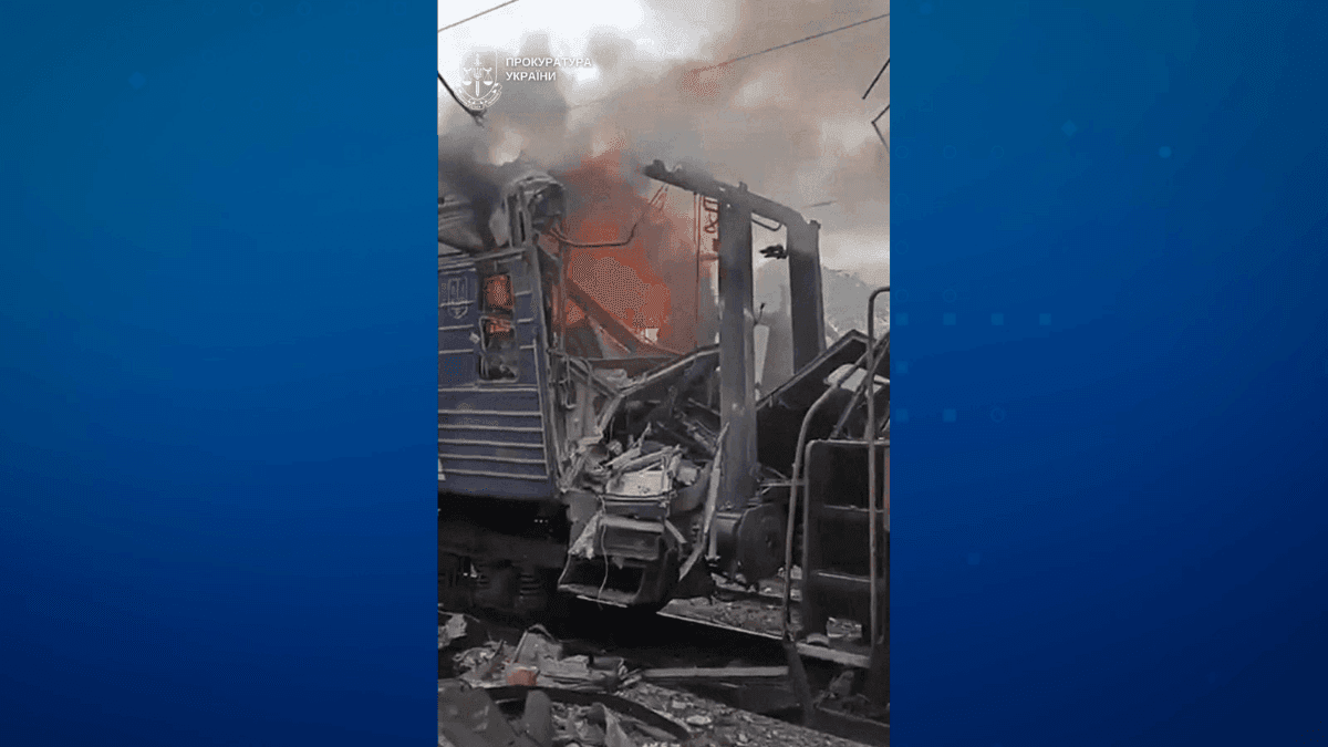 Ataque russo em estação ferroviária da Ucrânia