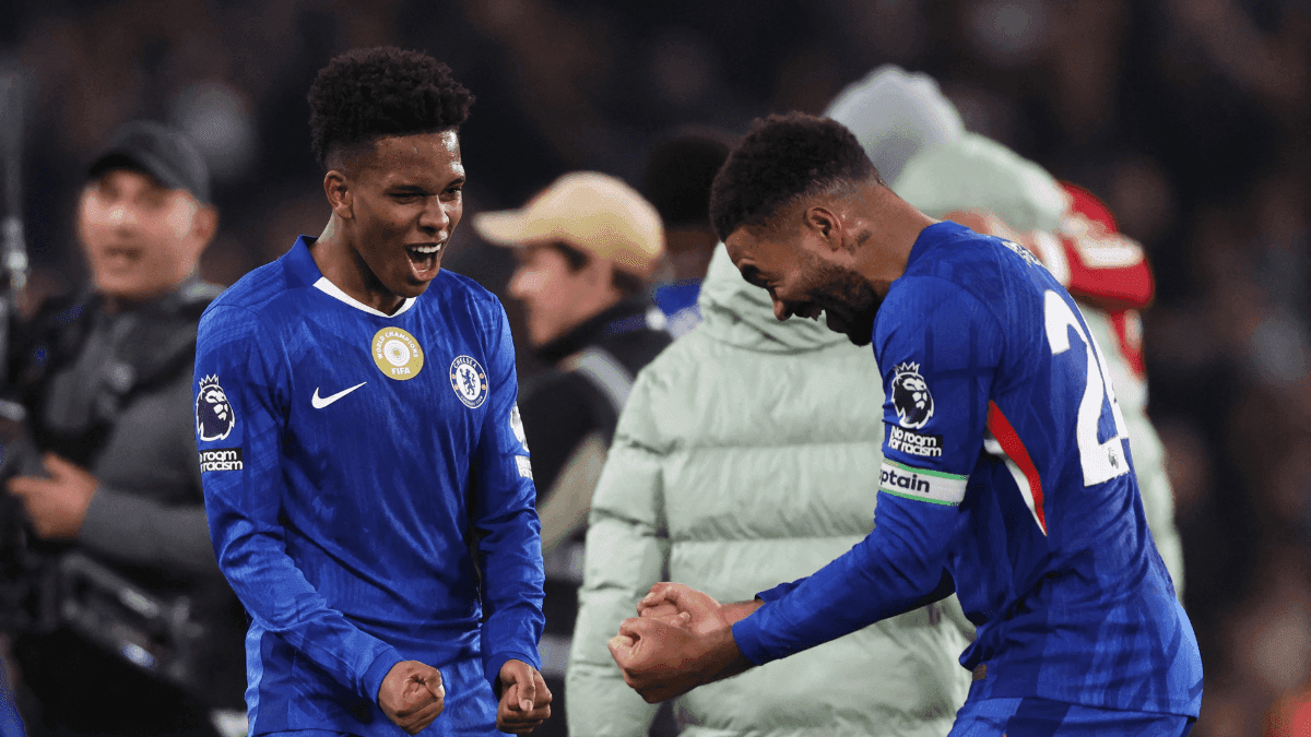 Estêvão marca seu primeiro gol pelo Chelsea