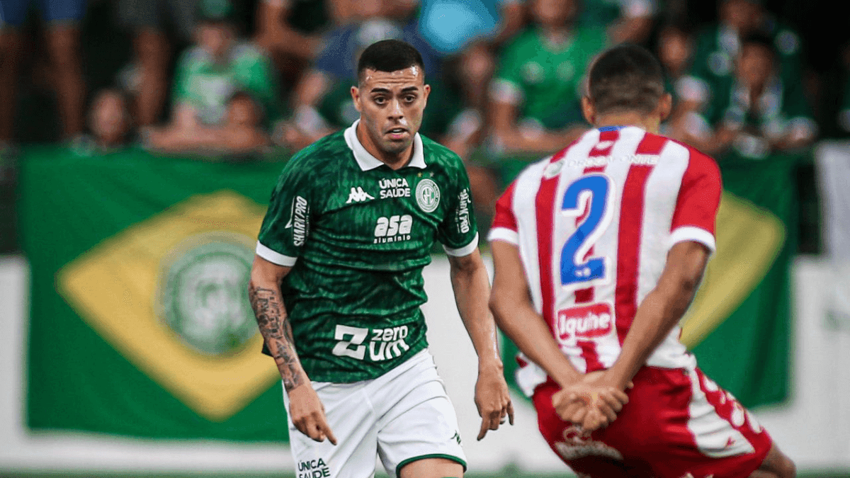 Guarani e Náutico empatam pela Série C