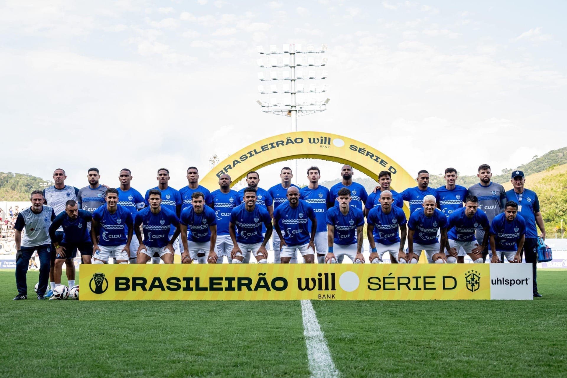 Time do Barra-SC, campeão da Série D de 2025