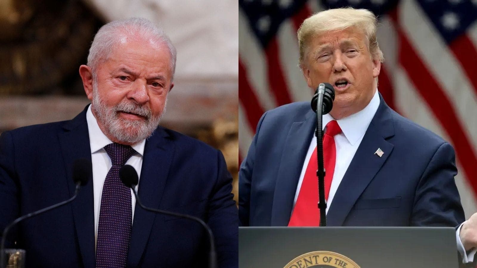 Lula e Trump se falaram nesta segunda-feira (06)