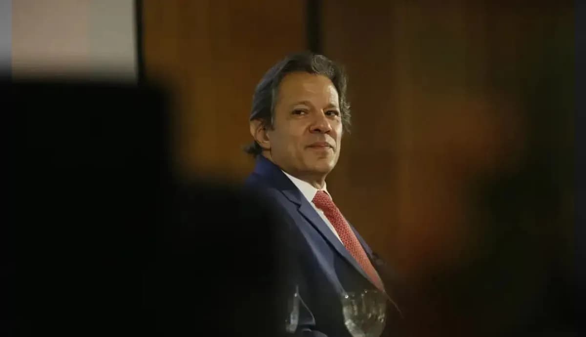 Ministro da Fazenda, Fernando Haddad.