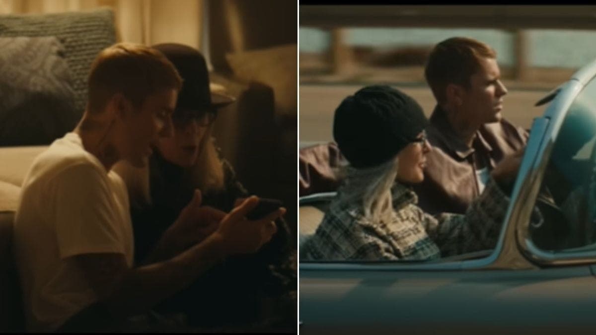 Cenas de Diane Keaton no clipe de Justin Bieber