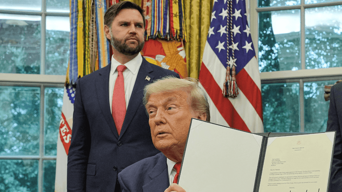 Trump e JD Vance