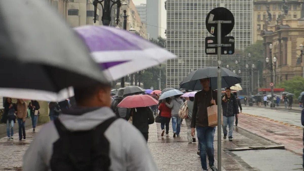 Chuva em São Paulo