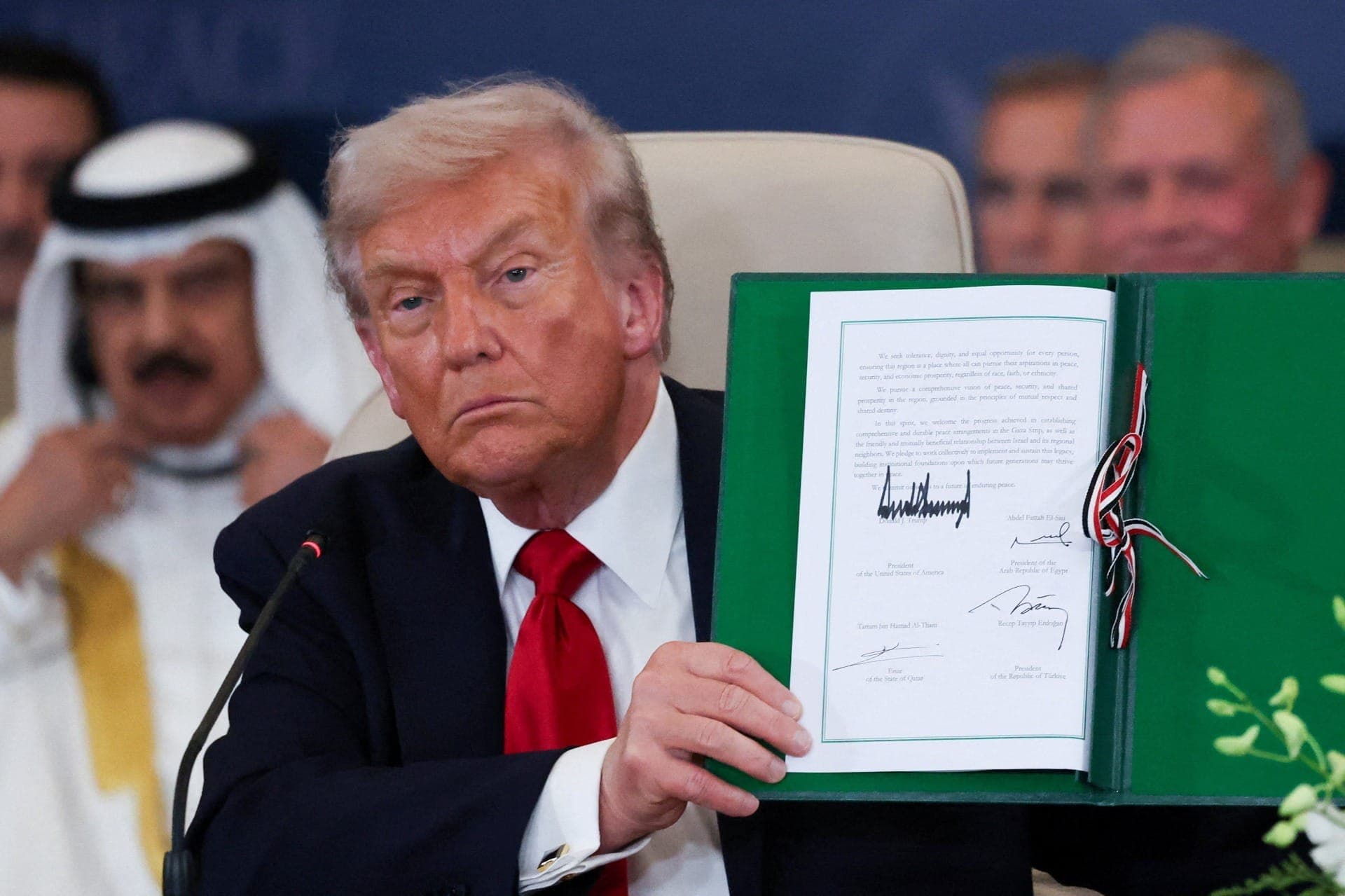 Trump acordo de paz
